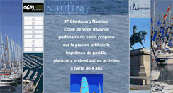 Desktop Screenshot of cherbourg-nauting.com